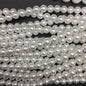 Pearl Glass Beads 2-18mm Creamy White Imitation Pearl 6