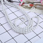 Oval Pearl Glass Beads 4mm 6mm 8mm Cream Pale Mint Smooth Finish 7