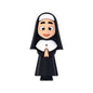 Silicone 3D Focal Beads Jesus Church Nun Virgin Mary Holding Lamb 20pcs 14