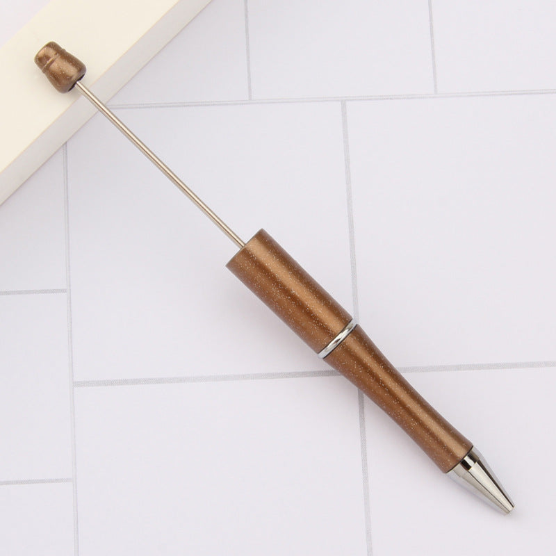 Glitter Beadable Pens Wholesale, Pearlescent Color Ballpoint Barrel Blanks, 11.5mm x 145mm