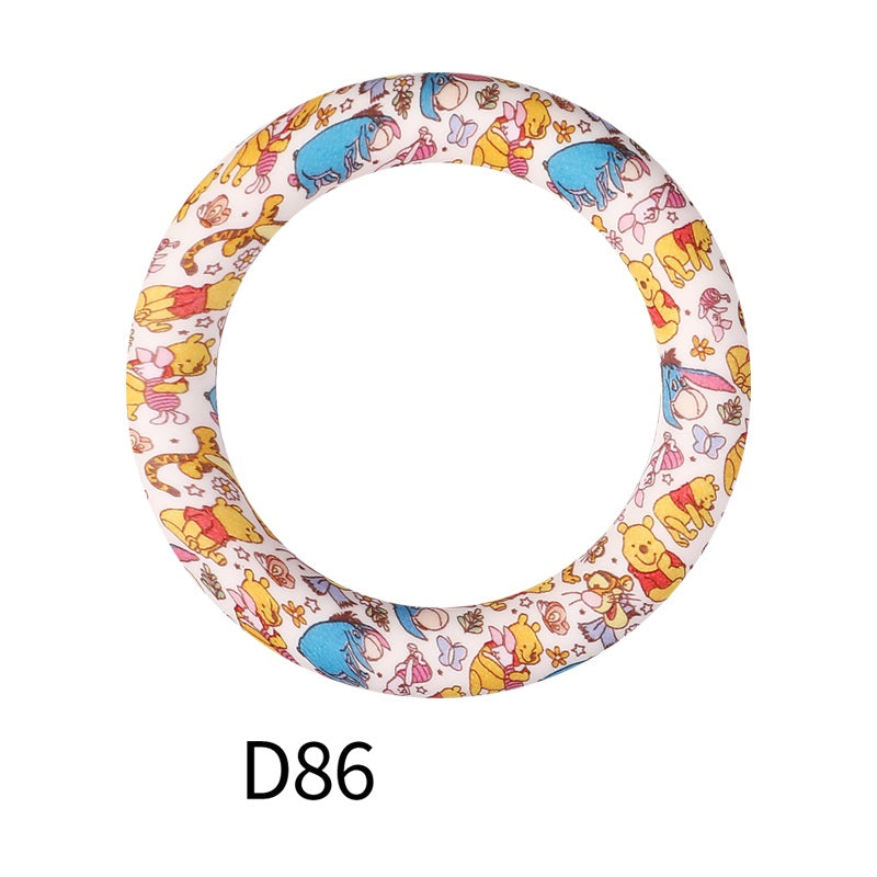 65mm Printing circular silicone rings 85