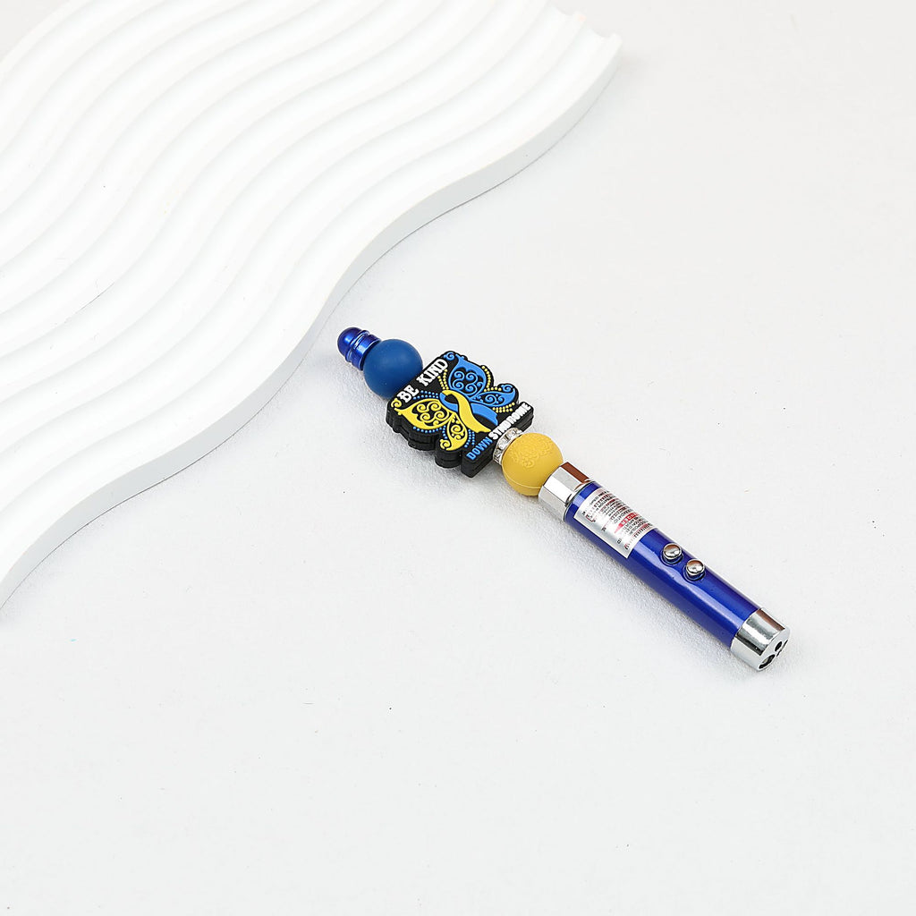Beadable LED Flashlight Aluminum Alloy Laser Infrared Banknote Verification