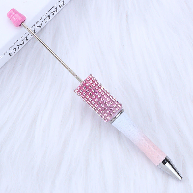 Beadable Pen Rhinestone Studded Metallic Colorful 1.0 mm Tip 7