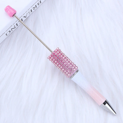 Beadable Pen Rhinestone Studded Metallic Colorful 1.0 mm Tip 7