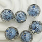 16mm Cute Cartoon Character Acrylic Sago Beads 50pcs 9