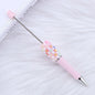Colorful Pearl Gradient Round Ballpoint Pen Plastic 20