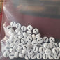 Special Character Flat Acrylic Beads 7mm 10pcs per Pack 13