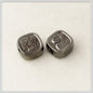 Square Metal Beads 10mm Kilam Auspicious Cloud Pattern 50pcs 5