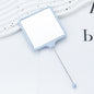 Beadable Plastic Mirrors Handheld Square