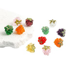 Grape Shaped Glass Beads 11x12mm 10pcs 5