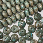 Resin Spacer Beads 10mm Imitation Oil Painting 100pcs