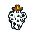 Silicone Focal Beads Halloween Cowboy Ghost Design 20pcs