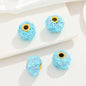 Fabric Glitter Sequin Spacer Beads 16mm 50pcs 10
