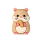 3D Cute Rodent Silicone Focal Beads Hamster Chinchilla Squirrel 20pcs 9