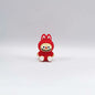 Silicone 3D Focal Beads Bunny Character Sitting Pose 20pcs 5