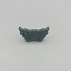 Wing Silicone Beads Mixed Colors 20pcs 32