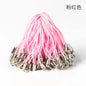 Polyester Iron Aluminum Phone Strap 58mm Colorful 100pcs 15