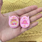 Painted Skullpanda Acrylic Beads 25mm Retro Game Machine 4pcs 5