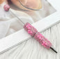 Beadable Pen with Rhinestone Bow Decoration 26