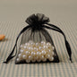 Organza Drawstring Bags Rectangular 30x40cm Solid Colors 100pcs 7