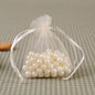 Organza Drawstring Bags Rectangular 30x40cm Solid Colors 100pcs 8