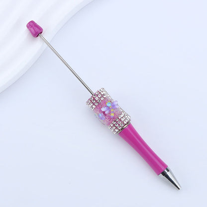 Beadable Pen with Dragonfly Sugar Rhinestone 16