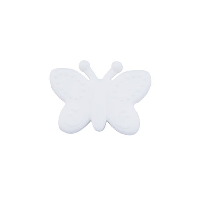 Silicone Focal Beads Butterfly Embossed Wings 20pcs 20