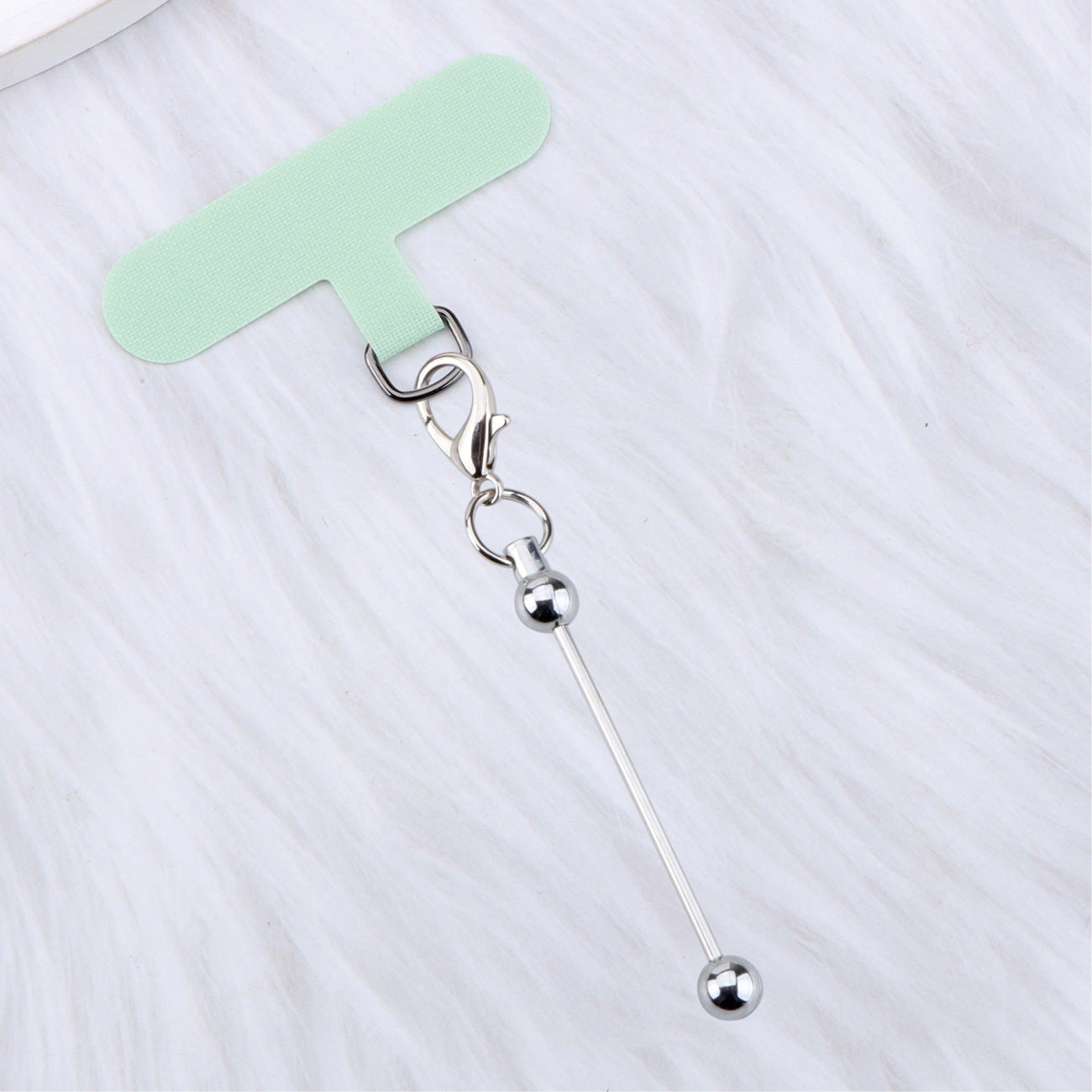 Beadable Plastic Tether Tabs With Bars
