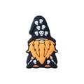 Silicone Focal Beads Halloween Skull Gnome Wearing Skull Hat 20Pcs