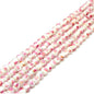Japanese Spun Gold Rose Lampwork Glass Beads 10-14mm 20pcs 7