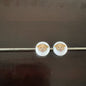 Special Character Flat Acrylic Beads 7mm 10pcs per Pack 28