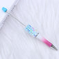 Colorful Pearl Gradient Round Ballpoint Pen Plastic 18