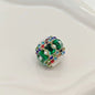 Full Rhinestone Bubblegum Rhinestone Beads 18mm Glam 4pcs 10