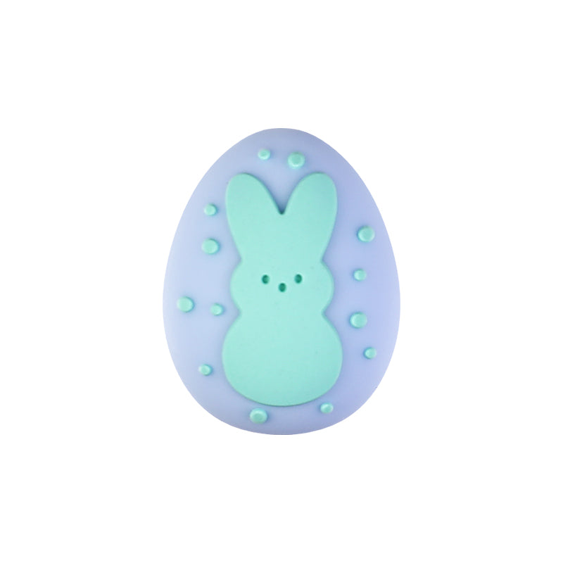 Silicone 3D Focal Beads Easter Bunny Chick Easter Egg Rabbit 20Pcs 26