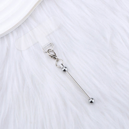 Beadable Plastic Tether Tabs With Bars