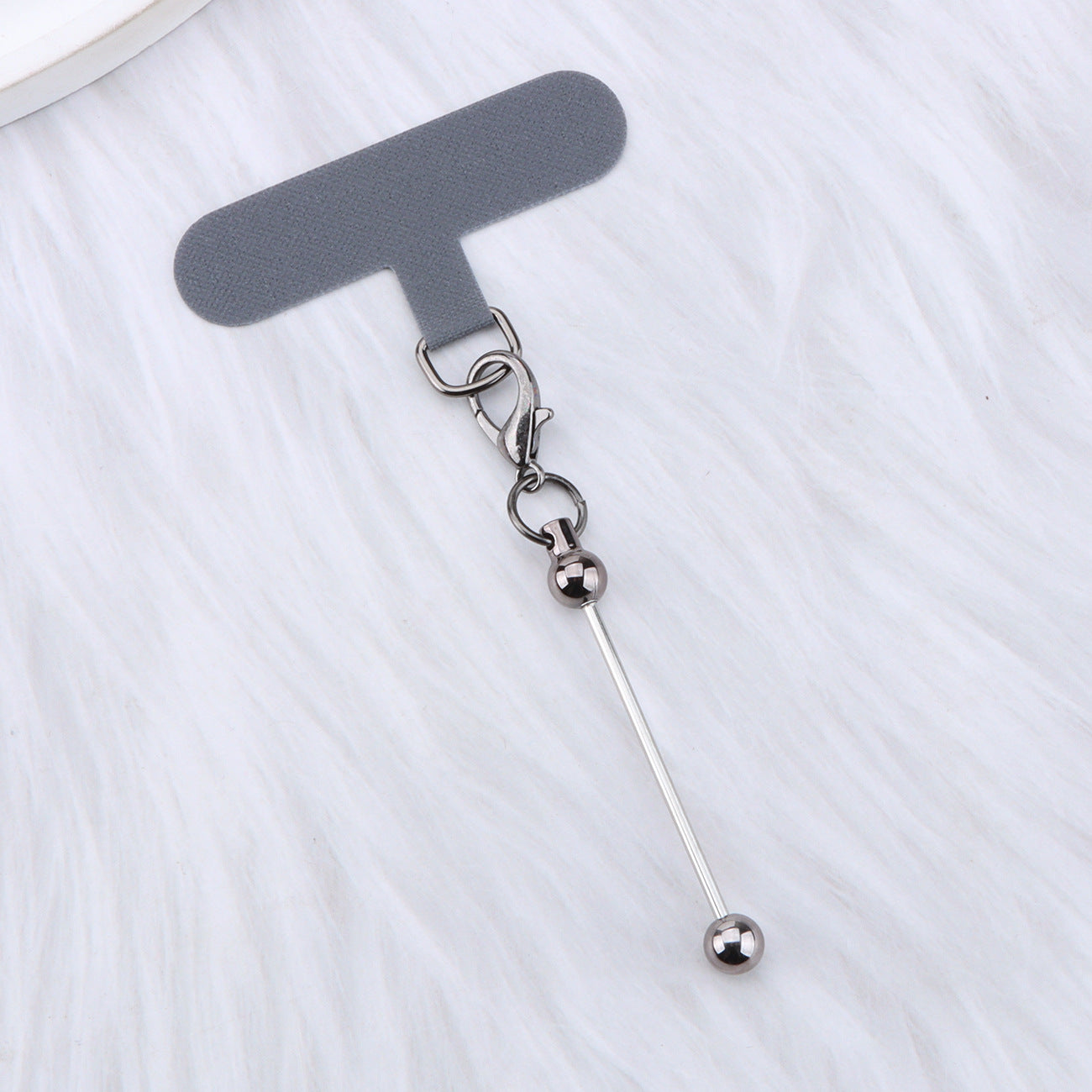 Beadable Plastic Tether Tabs With Bars
