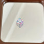 Plaid Animal Acrylic Square Beads 12mm Mixed Colors 10pcs 3