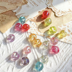 Transparent Iridescent Fig Shaped Acrylic Beads 15mm 50pcs 2
