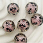 16mm Cute Cartoon Character Acrylic Sago Beads 50pcs 6