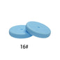 25mm Silicone Beads Flat Coin Spacer Pastel Mix 50pcs 9
