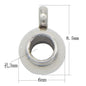 Stainless Steel Round Crimp Metal Beads 6.5-13mm Large Hole 20pcs 3