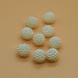 Pearl Waxberry Acrylic Beads 10mm Imitation ABS Plastic 100pcs 3