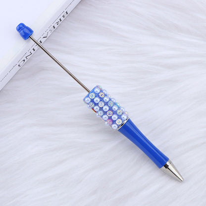 Colorful Pearl Gradient Round Ballpoint Pen Plastic 22