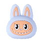 Silicone 3D Focal Beads Bunny Faces Multi Color 20pcs 11