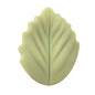 Colorful Leaf Silicone Beads Solid Color Matte Finish 20pcs 12