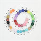 Multicolor Round Rhinestone Beads 20mm Sparkle Shine 50pcs - 1