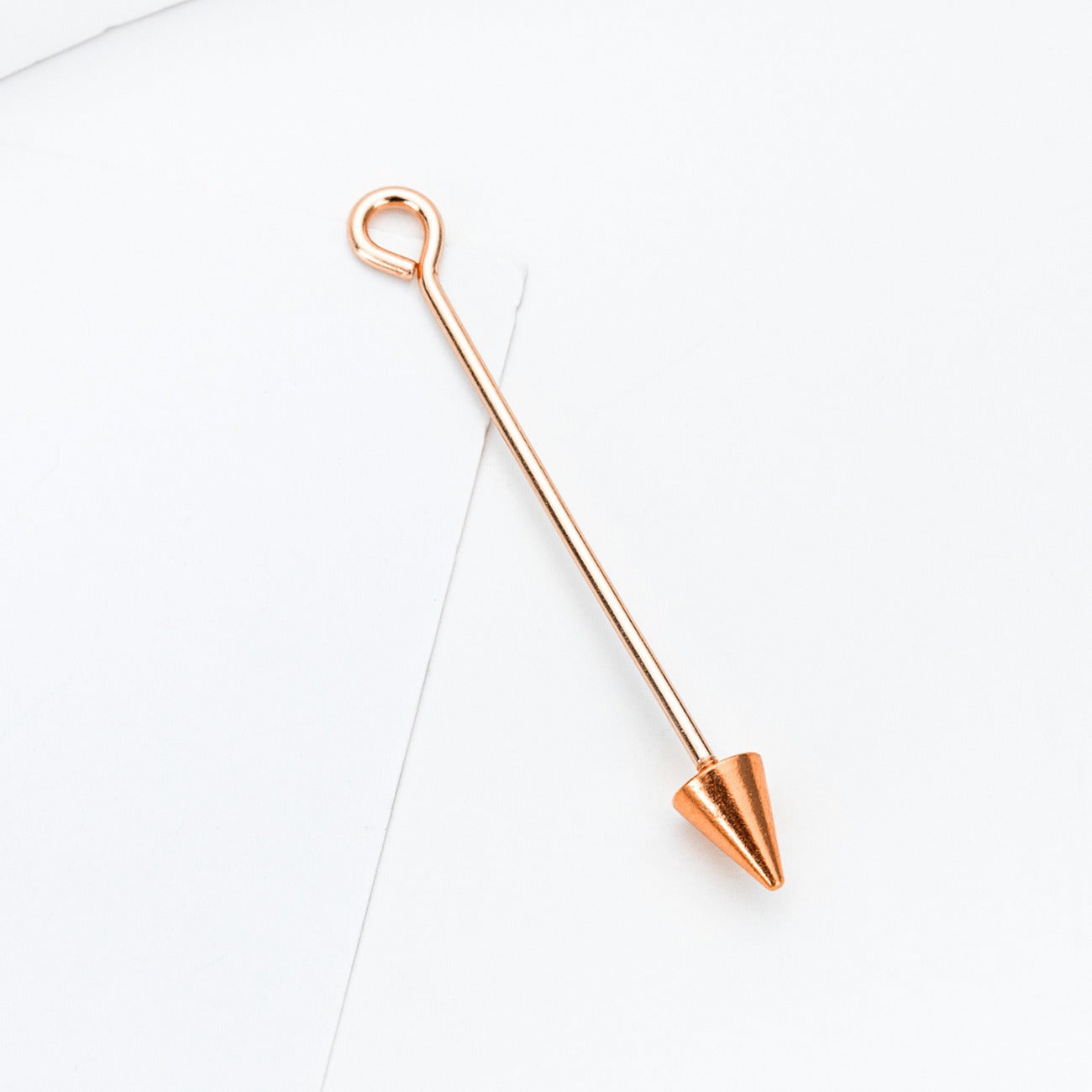Beadable Metal Eyepins Detachable