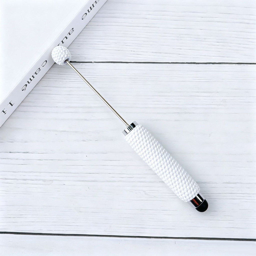 DIY Candy Color Multifunctional 3 in 1 Touch Screen Beadable Pen 4