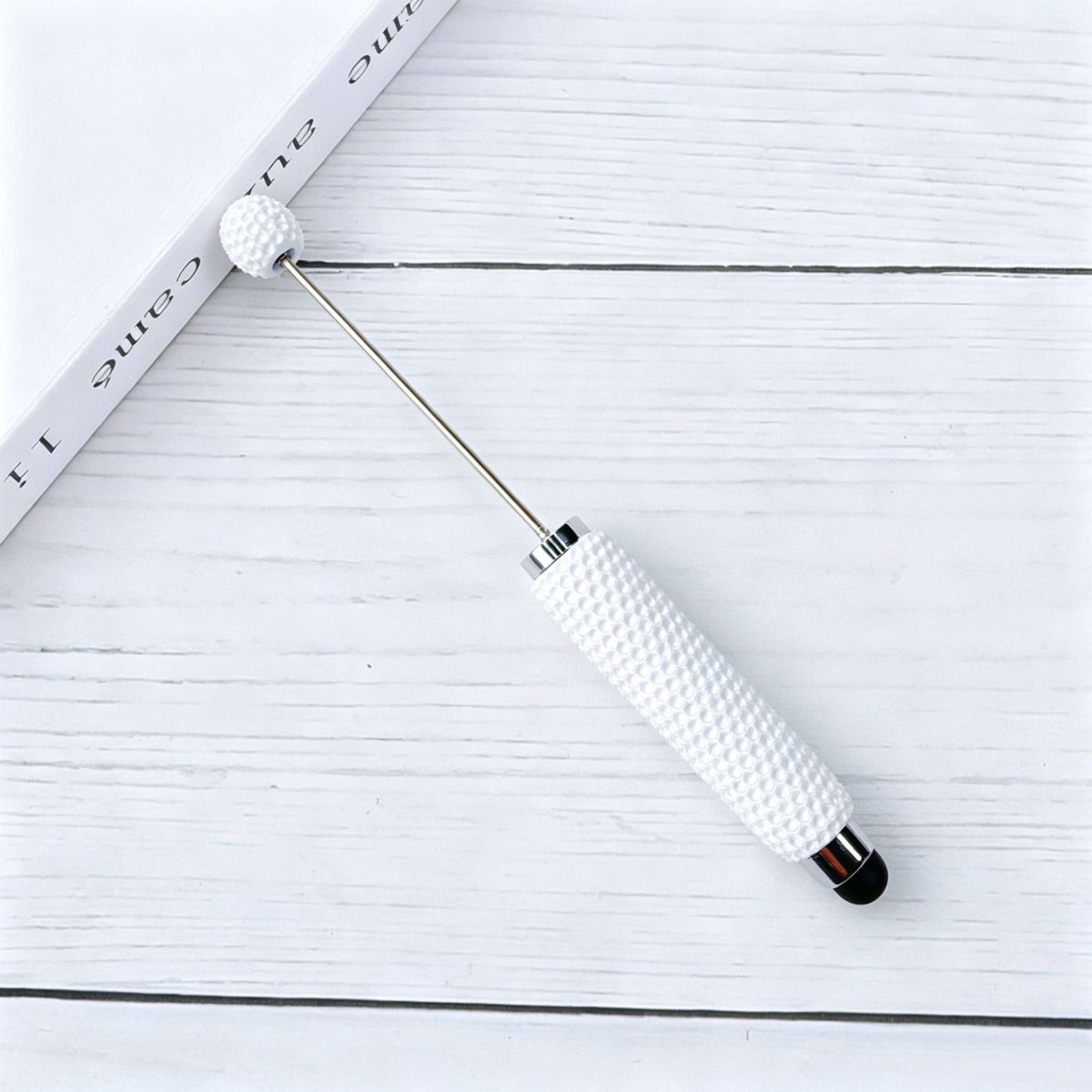 DIY Candy Color Multifunctional 3 in 1 Touch Screen Beadable Pen 4