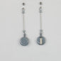 Beadable Badge Reels Retractable ID Keychain Clip - Grey